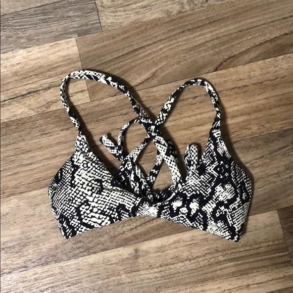 Midori Knox Print Bikini Top - Picture 2 of 7